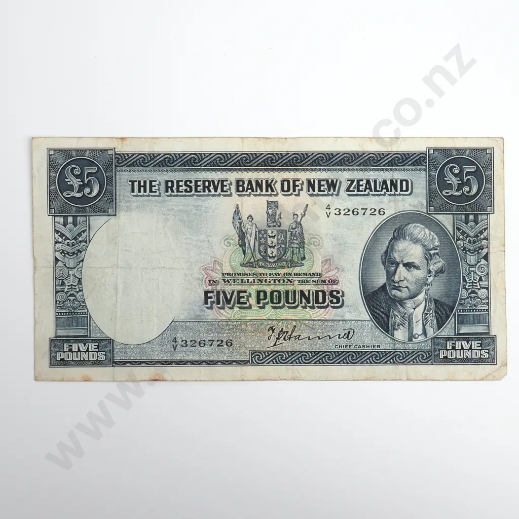 Hanna 5 Pounds Banknote Image 1++