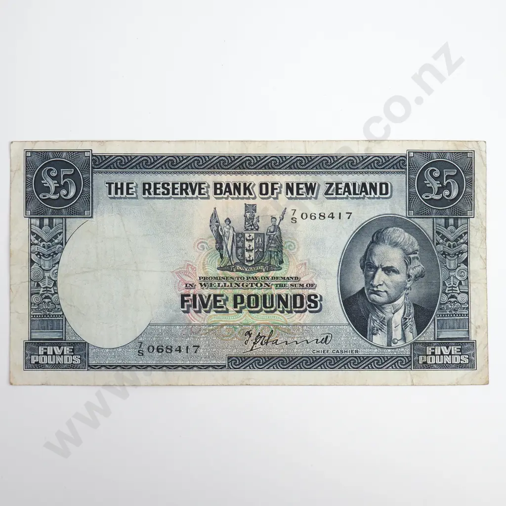 Hanna 5 Pounds Banknote Image 1++
