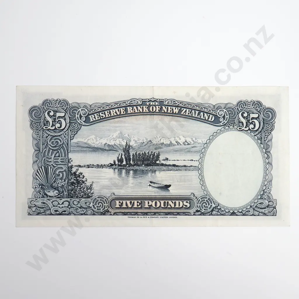 Wilson 5 Pounds Banknote, Interesting Prefix, Better Grade Image 1++