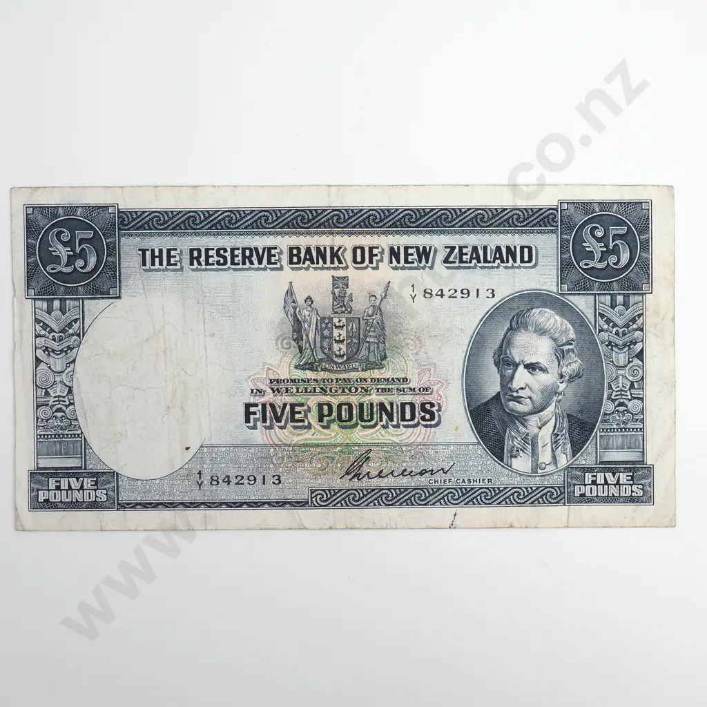Wilson 5 Pounds Banknote Image 1++