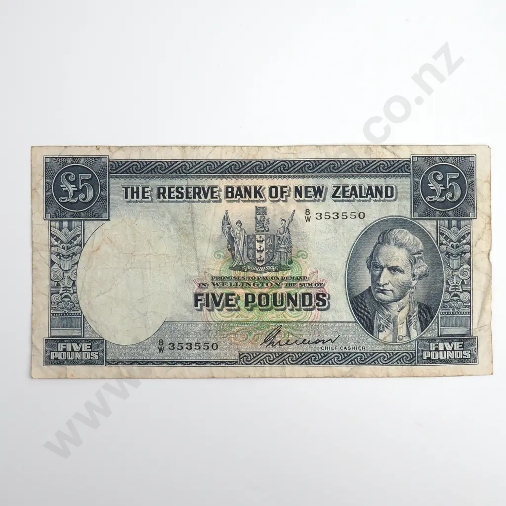 Wilson 5 Pounds Banknote Image 1++