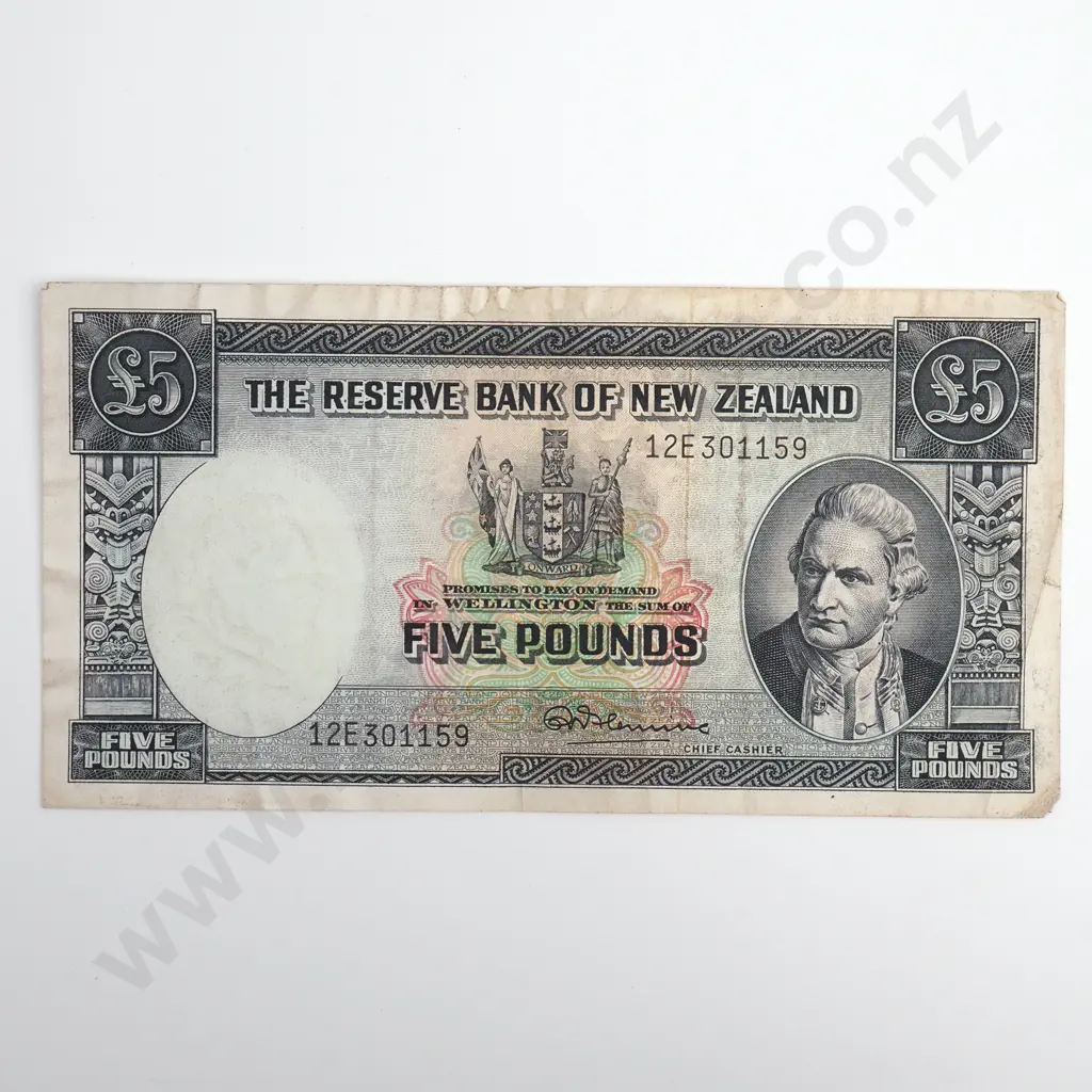 Fleming 5 Pounds Banknote Image 1++