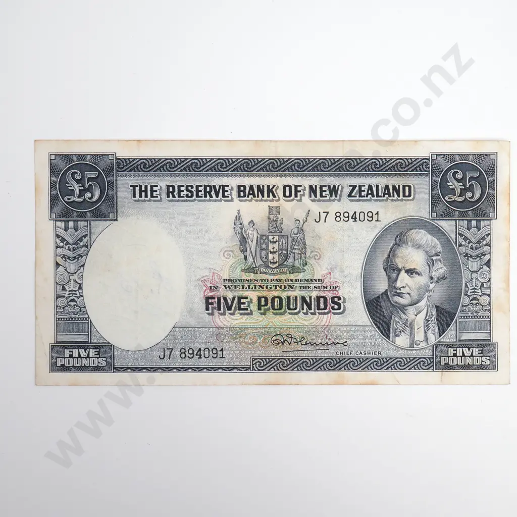 Fleming 5 Pounds Banknote Image 1++