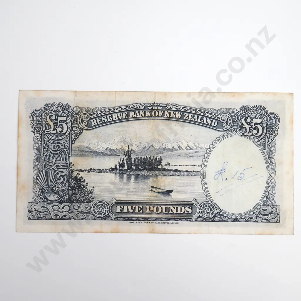 Fleming 5 Pounds Banknote Image 1++
