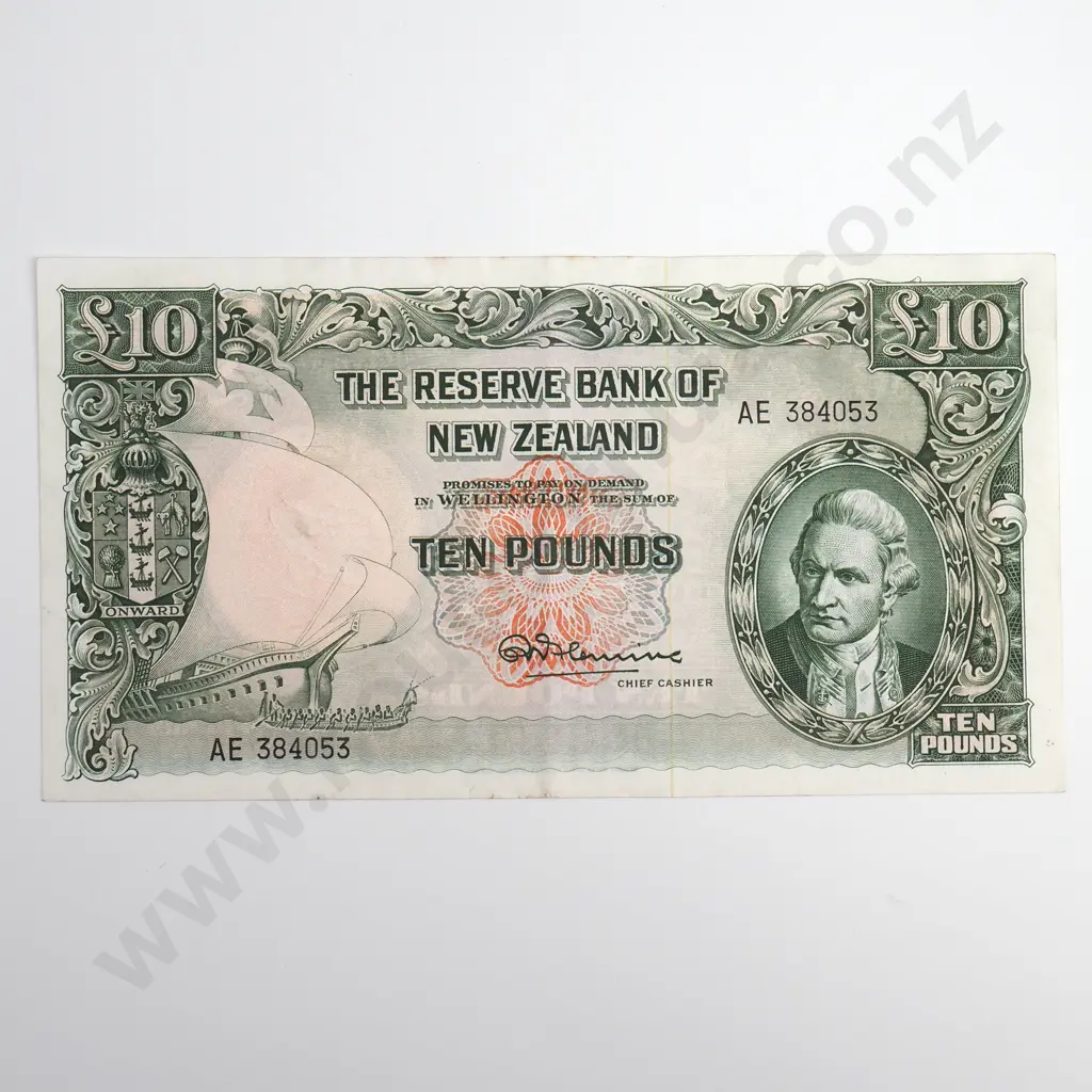 Fleming 10 Pounds Banknote Image 1++