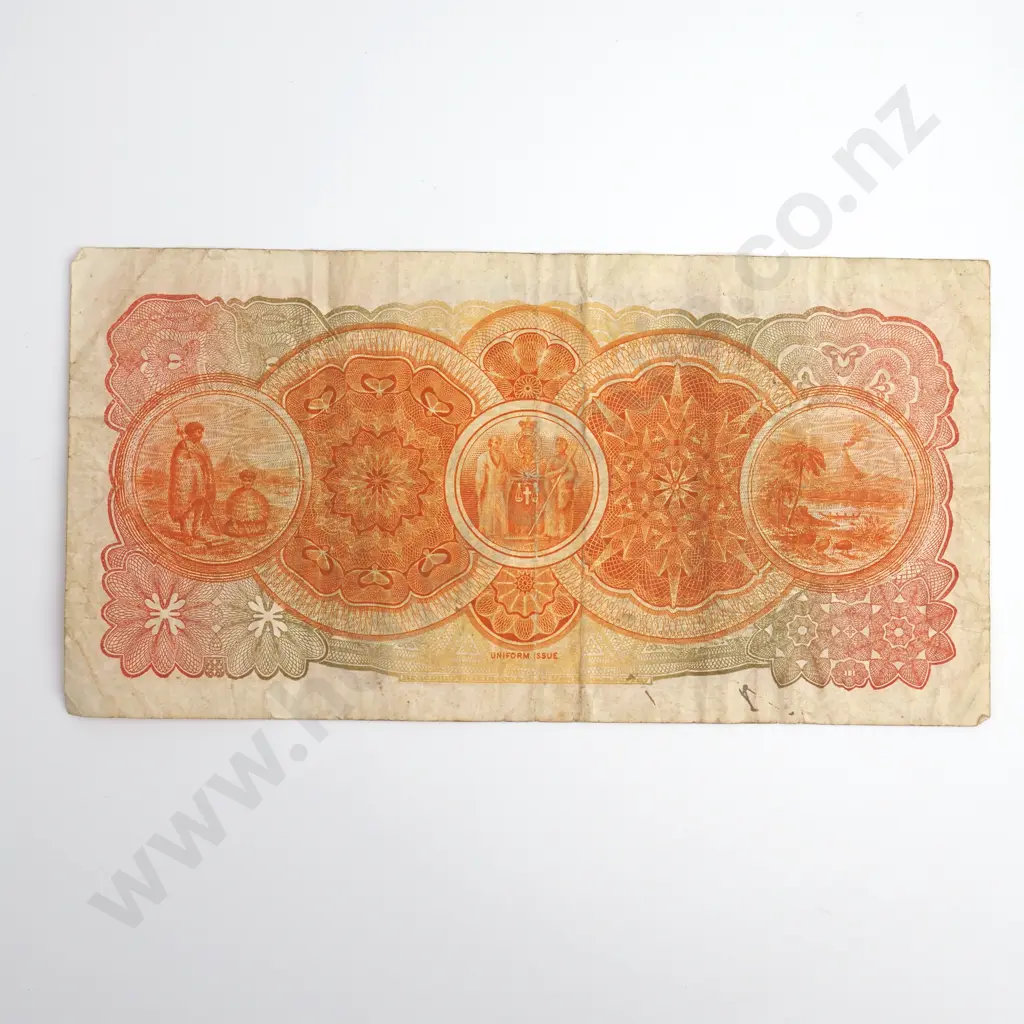 1931 Bank of New Zealand 10 Shillings Trading Banknote Image 1++