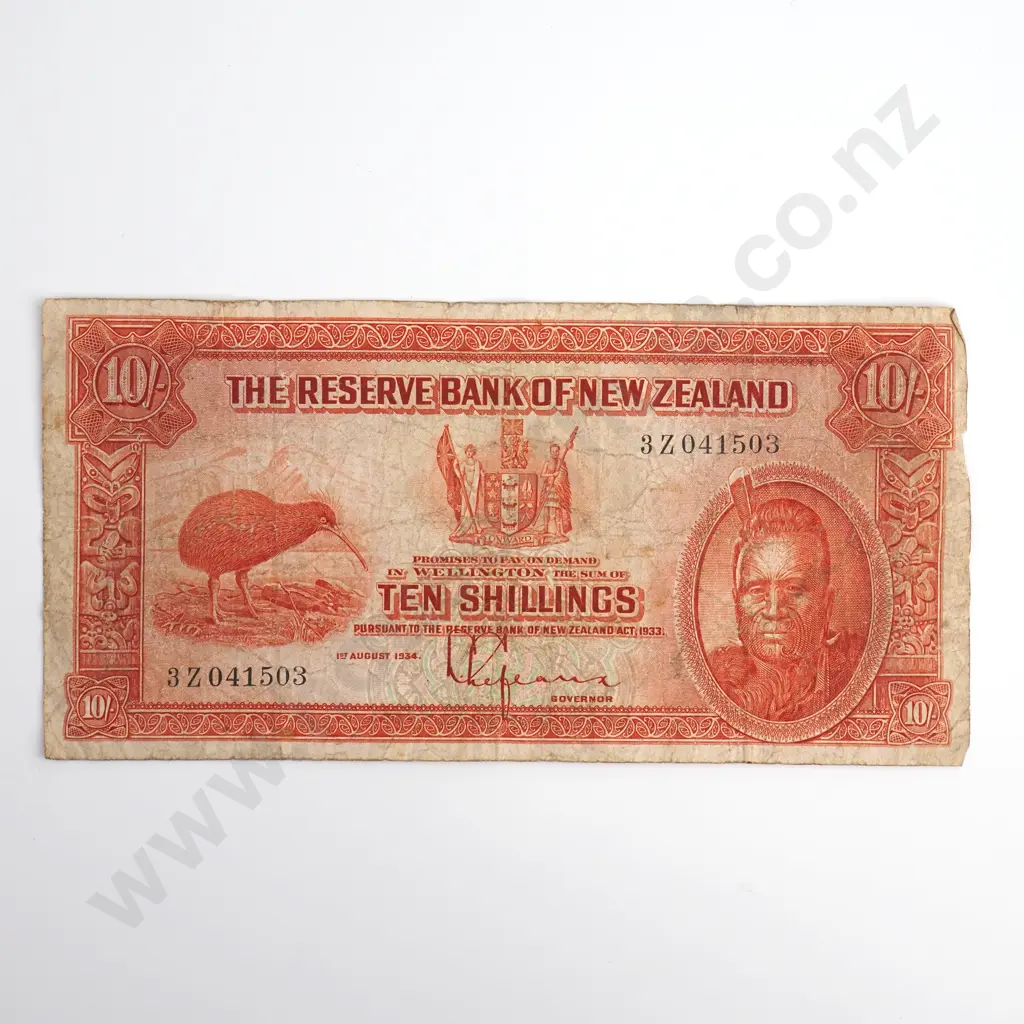 Lefeaux 10 Shillings Banknote Image 1++