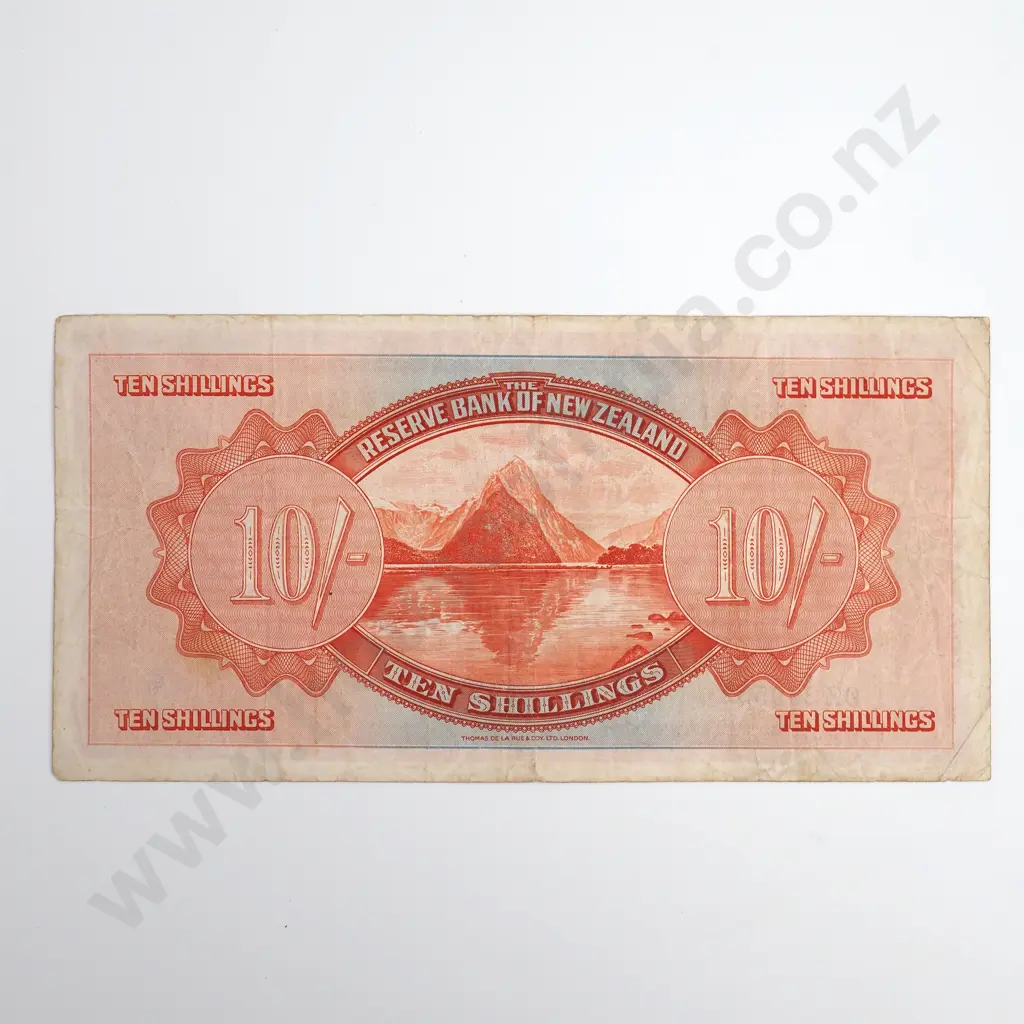 Lefeaux 10 Shillings Banknote, Better Grade Image 1++