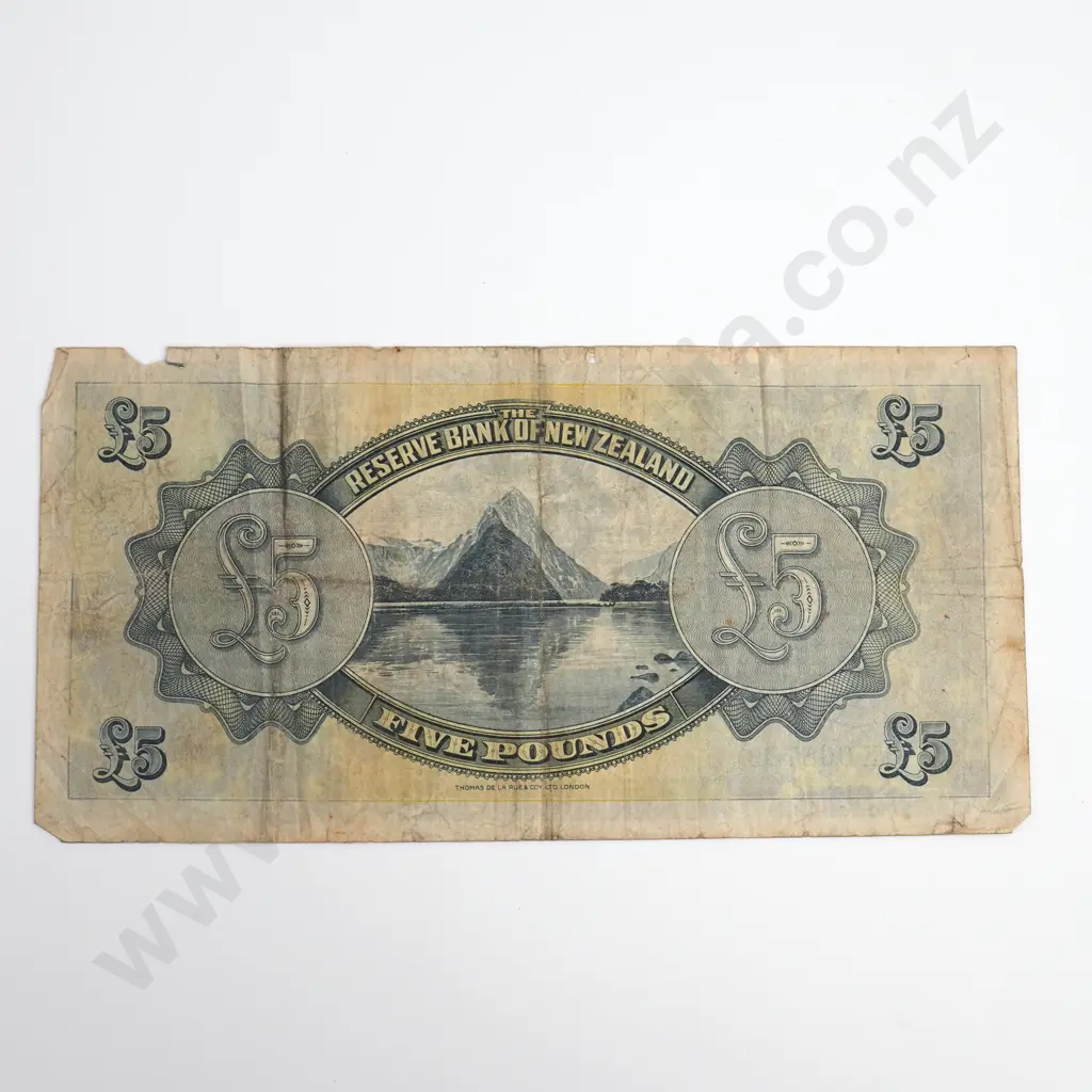 Lefeaux 5 Pounds Banknote Image 1++