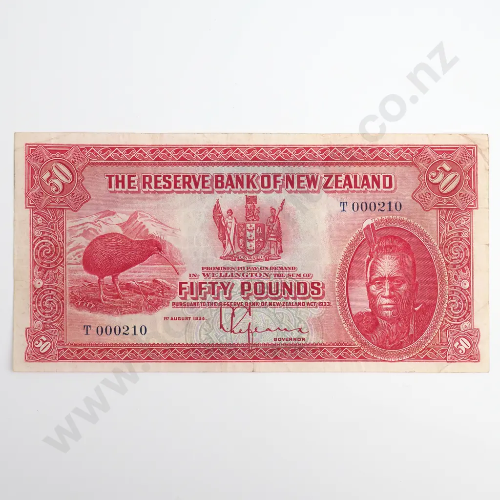 Lefeaux 50 Pounds Banknote Image 1++