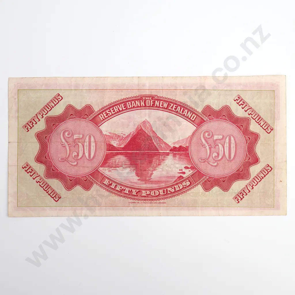 Lefeaux 50 Pounds Banknote Image 1++