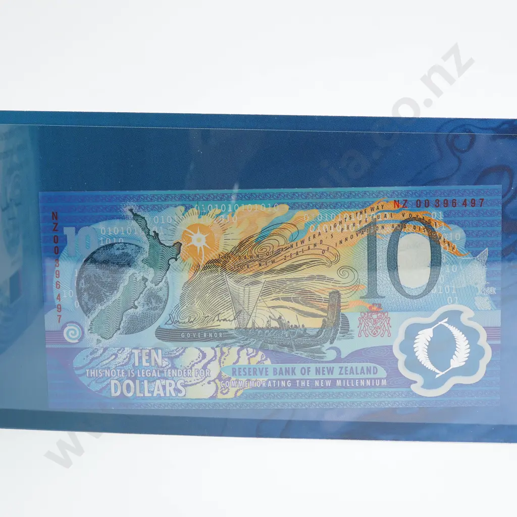 2000 Millennium 10 Dollars Note Pack Image 1++
