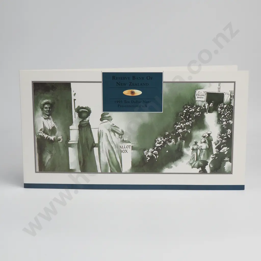 Brash Uncut Block of 4 10 Dollars Banknotes, ND(1993), P.178c, Uncirculated, Combined CV $150 Image 1++