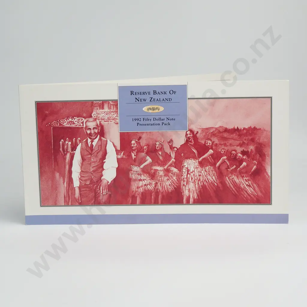 Brash Uncut Block of 4 50 Dollars Banknotes, ND(1992), P.180b, Uncirculated, Combined CV $500 Image 1++
