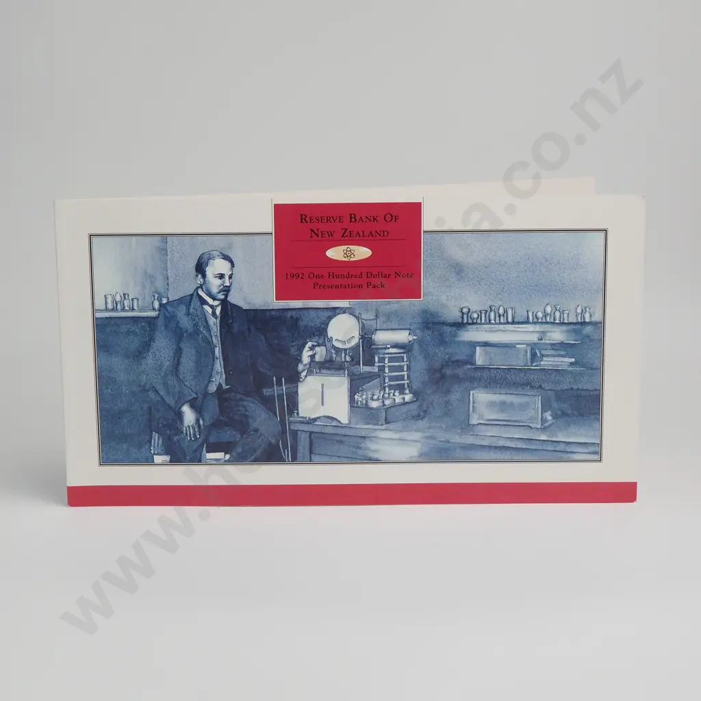 Brash Uncut Block of 4 100 Dollars Banknotes, ND(1992), P.181b, Uncirculated, Combined CV $900 Image 1++