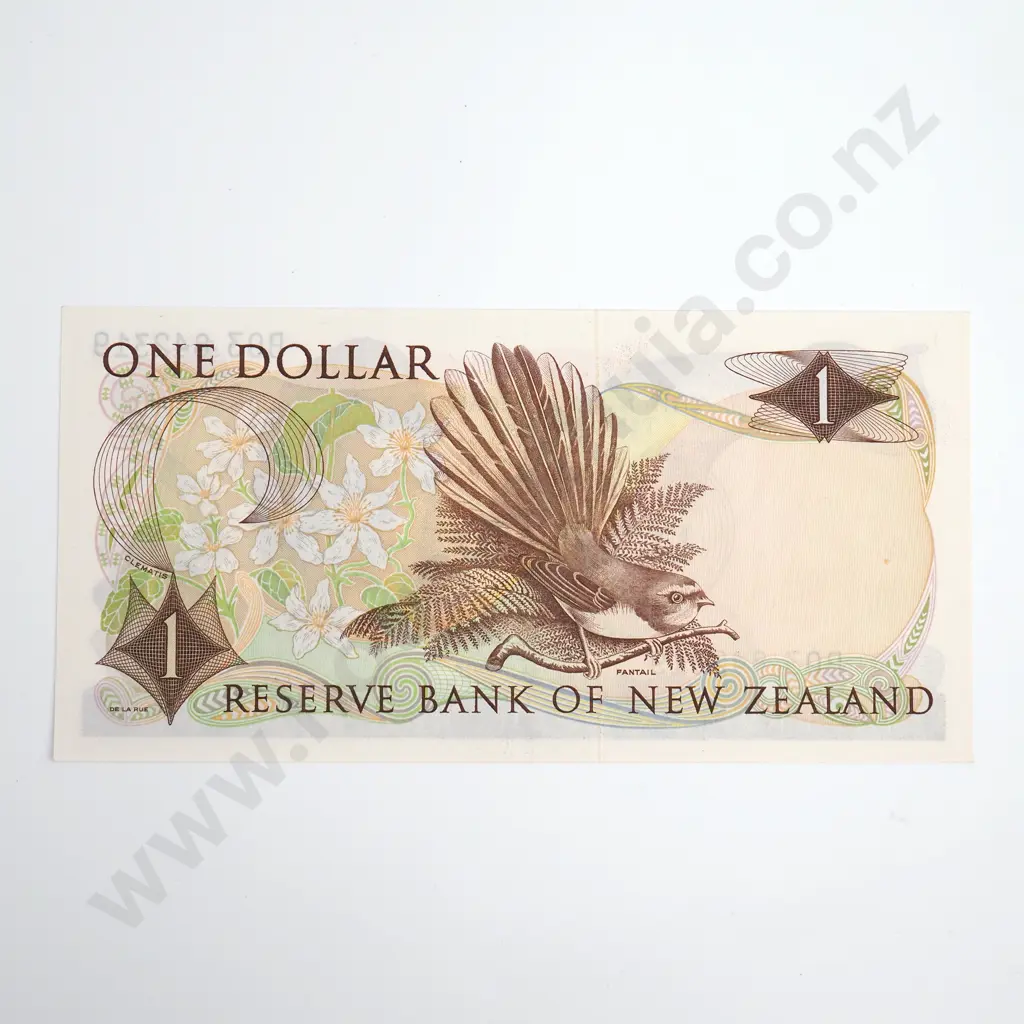 Wilks 1 Dollar Banknote, ND(1968-75), P.163b, Uncirculated, CV $125 Image 1++