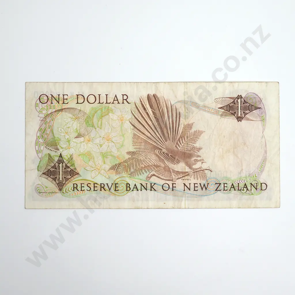 Russell 1 Dollar Banknote, Block Serial Number Image 1++