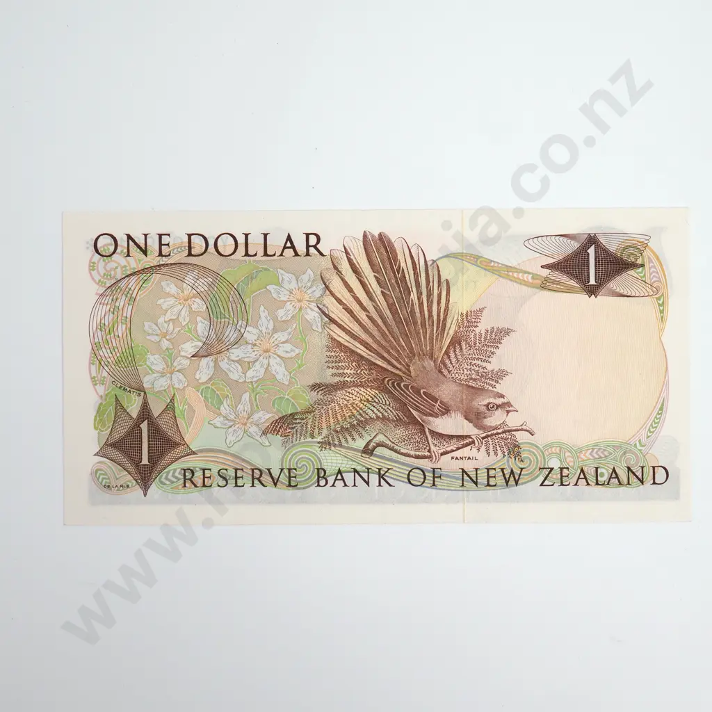 Knight Star Note 1 Dollar Banknote, ND(1975-77), P.163c, Almost Uncirculated, CV $250 Image 1++