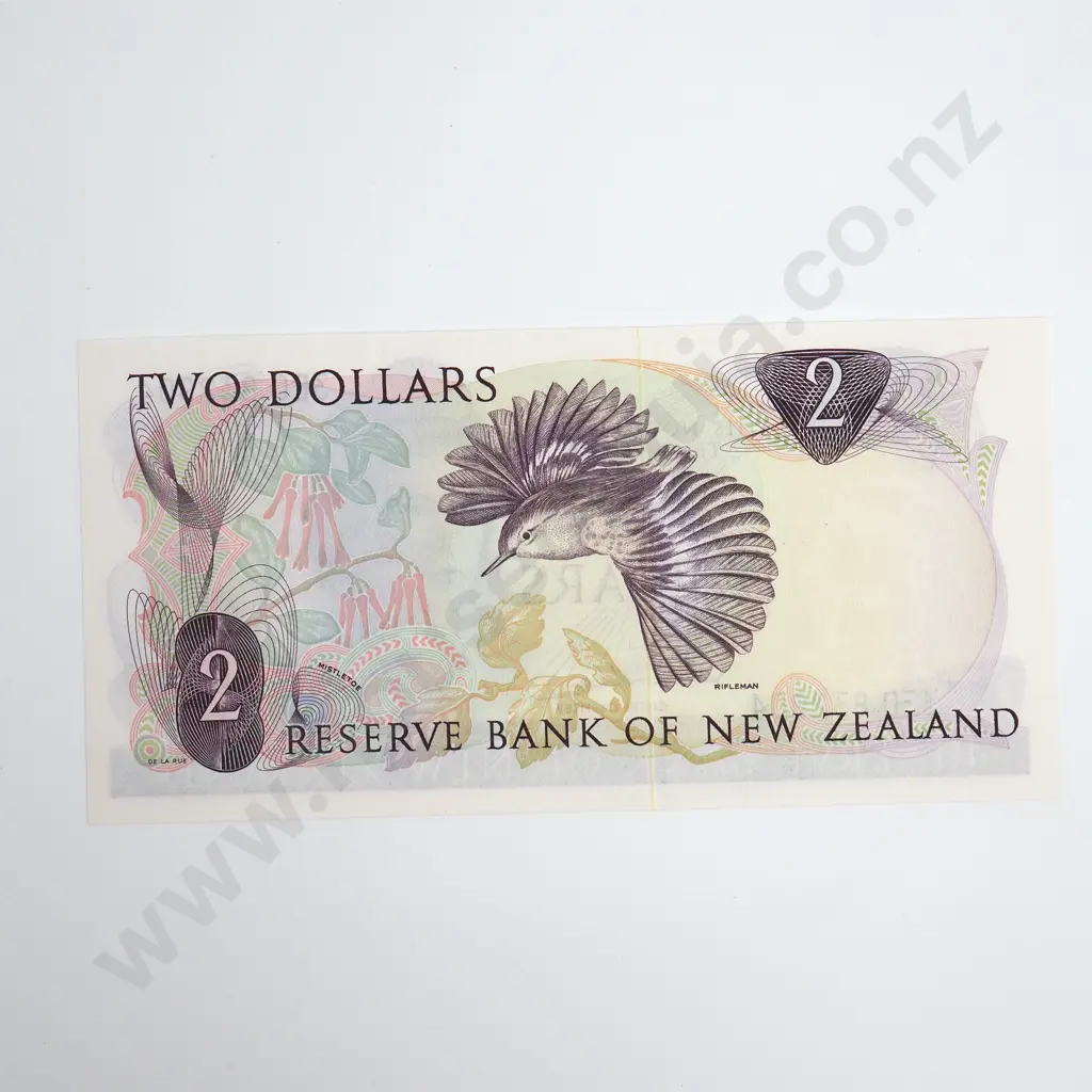 Hardie Type I 2 Dollars Banknote, Almost Uncirculated Image 1++
