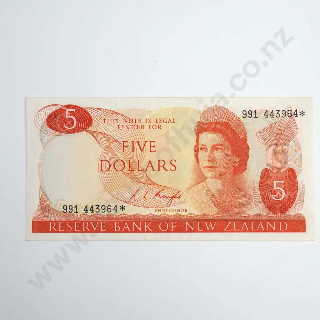 Knight Star Note 5 Dollars Banknote Image 1++