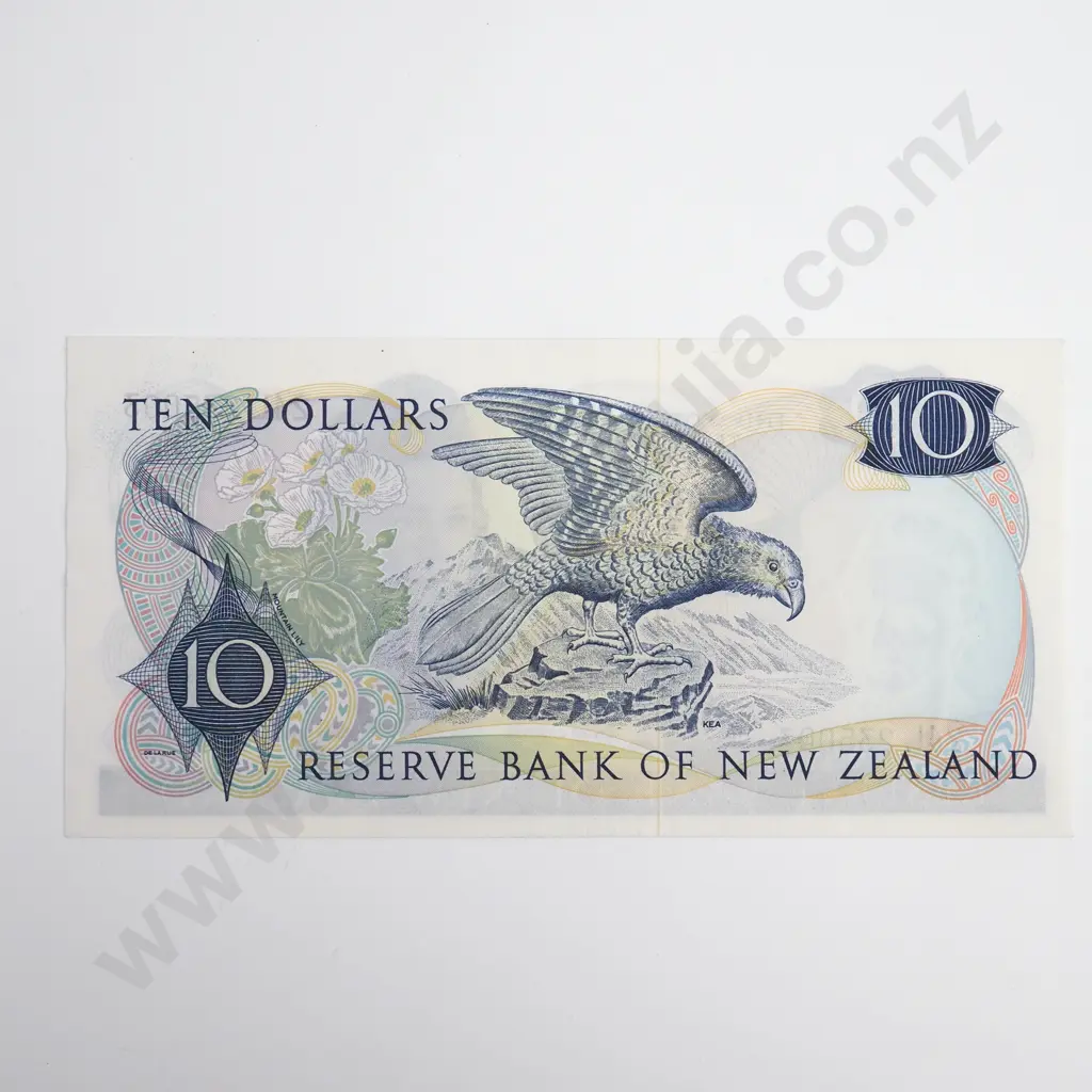 Knight 10 Dollars Banknote, Almost Uncirculated Image 1++