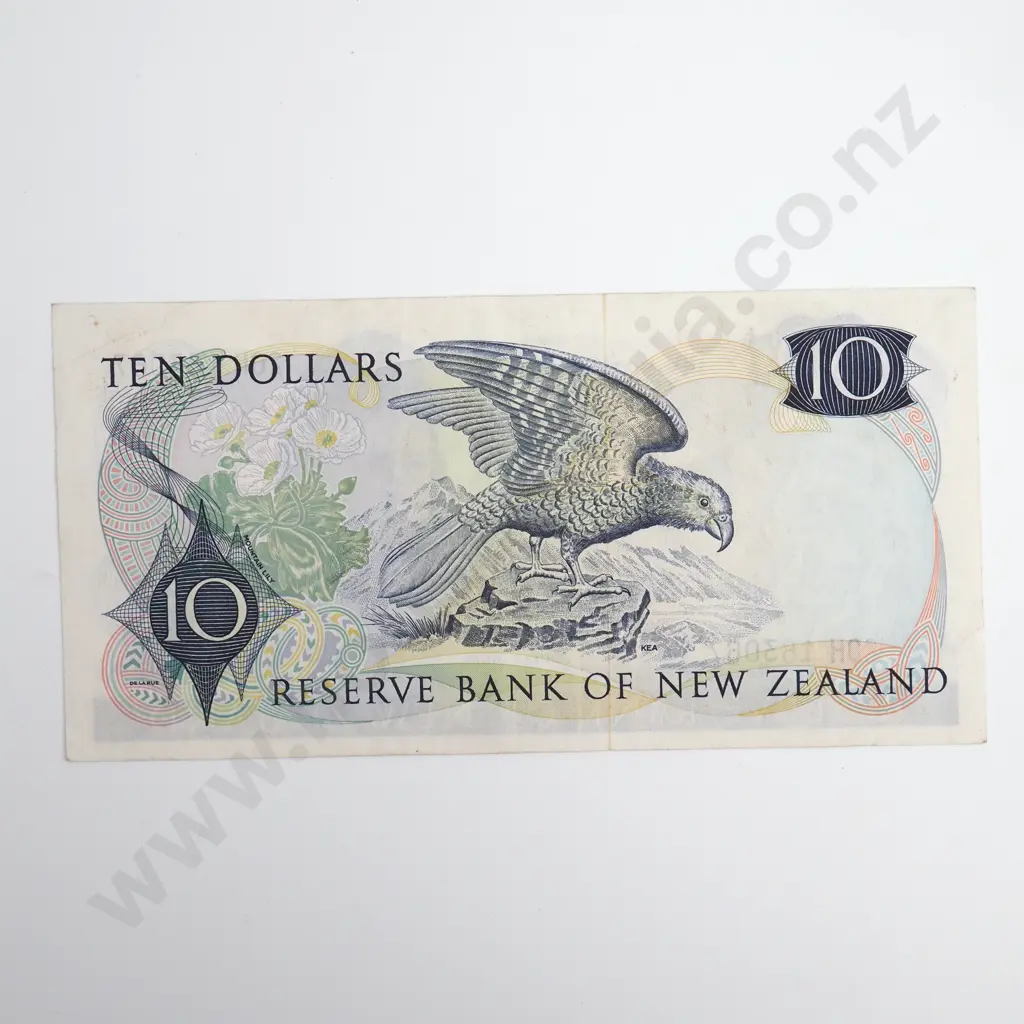 Knight 10 Dollars Banknote, Better Grade Image 1++