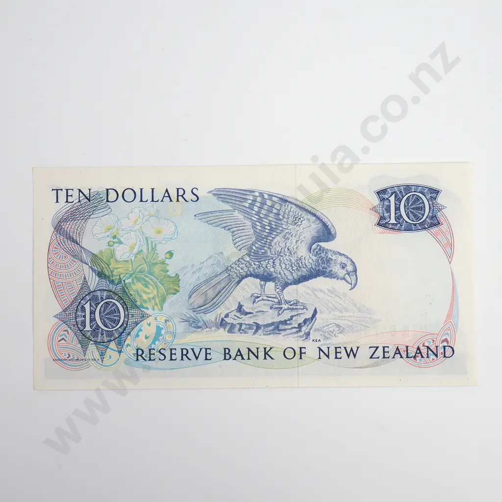 Hardie Type II 10 Dollars Banknote, Prefix NER, Uncirculated, CV $90 Image 1++
