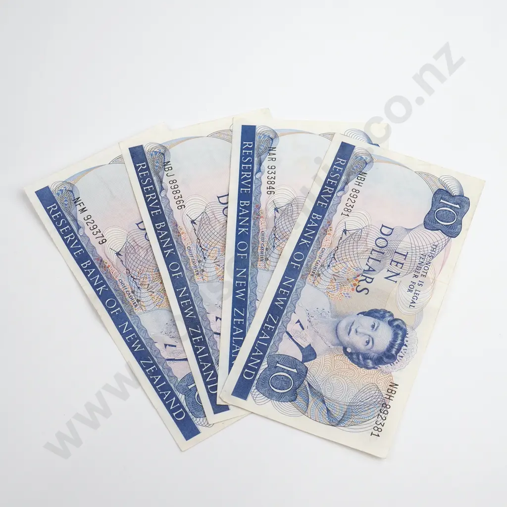 Hardie 4x 10 Dollars Banknotes Image 1++