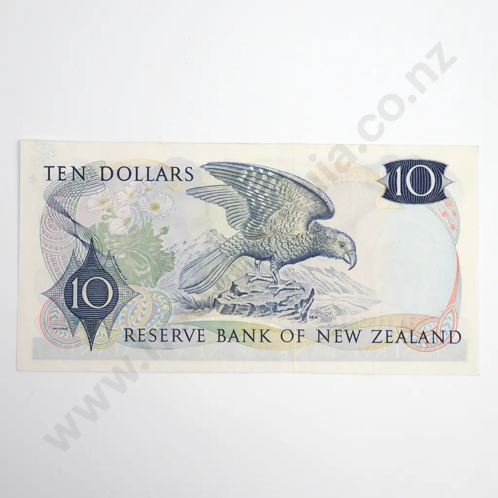 Wilks Star Note 10 Dollars Banknote, ND(1968-75), P.166b, Good Very Fine, CV $300 Image 1++