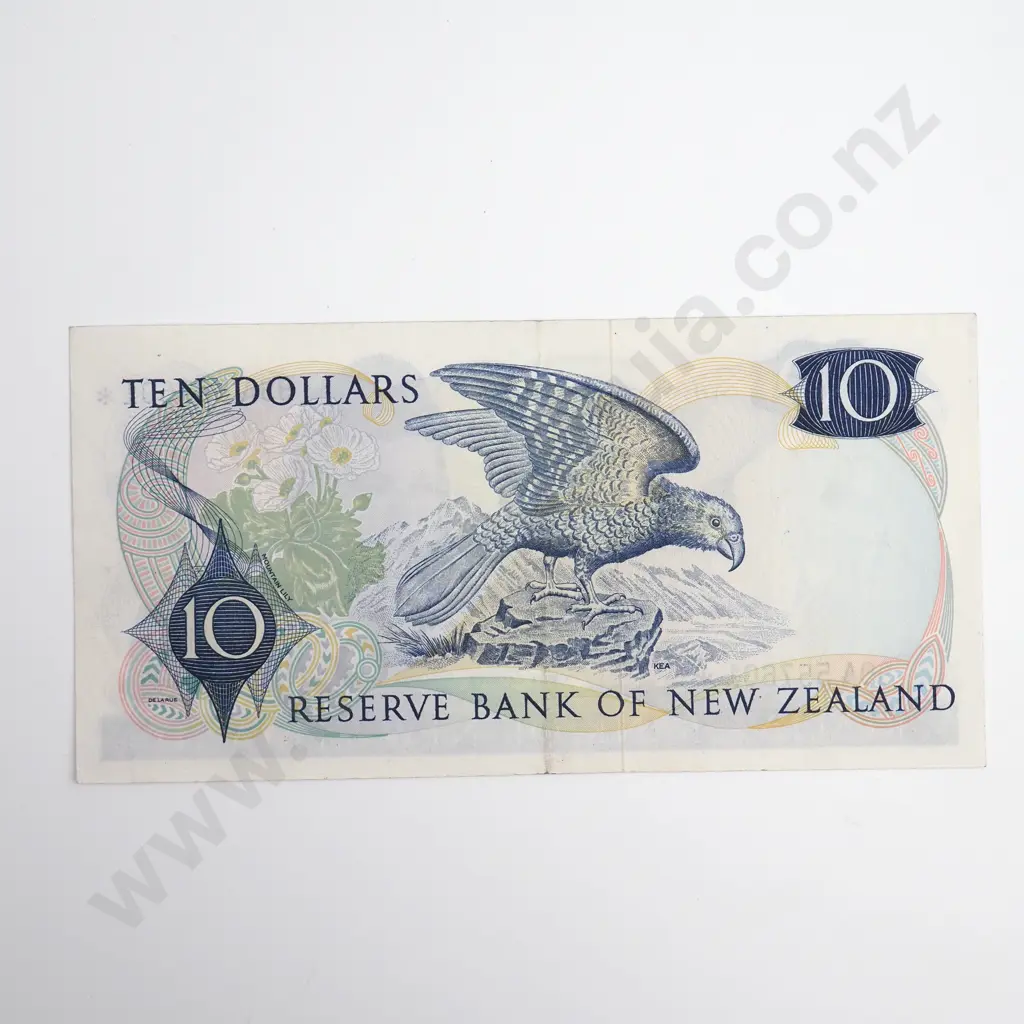 Wilks Star Note 10 Dollars Banknote, ND(1968-75), P.166b, Extremely Fine, CV $400 Image 1++