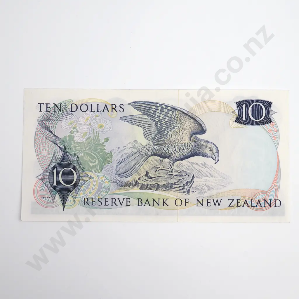 Knight Star Note 10 Dollars Banknote, Prefix 99B, ND(1975-77), P.166c, Good Extremely Fine, CV $300 Image 1++