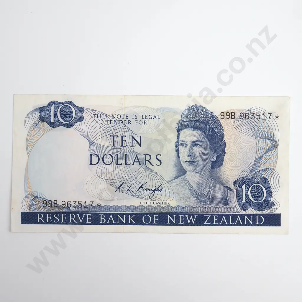 Knight Star Note 10 Dollars Banknote, Extremely Fine, CV $200 Image 1++