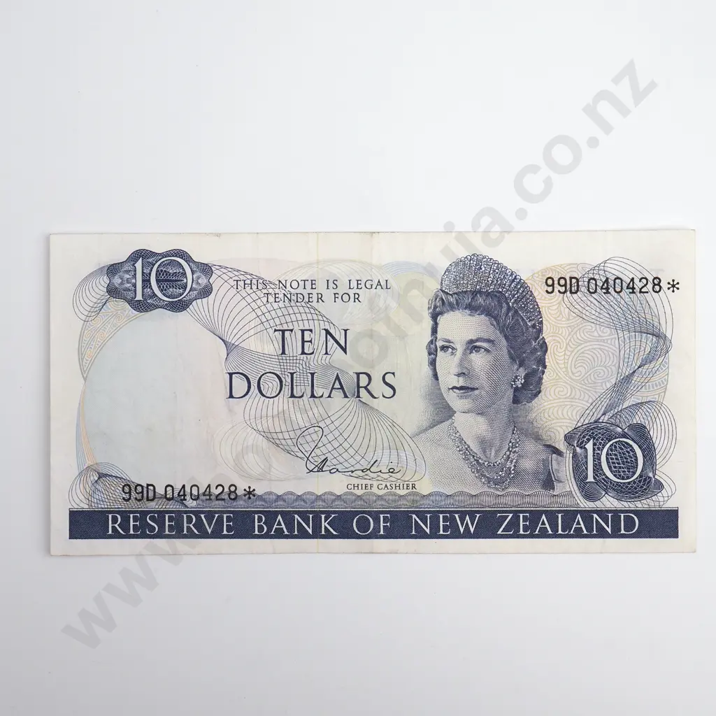 Hardie Type I Star Note 10 Dollars Banknote Image 1++