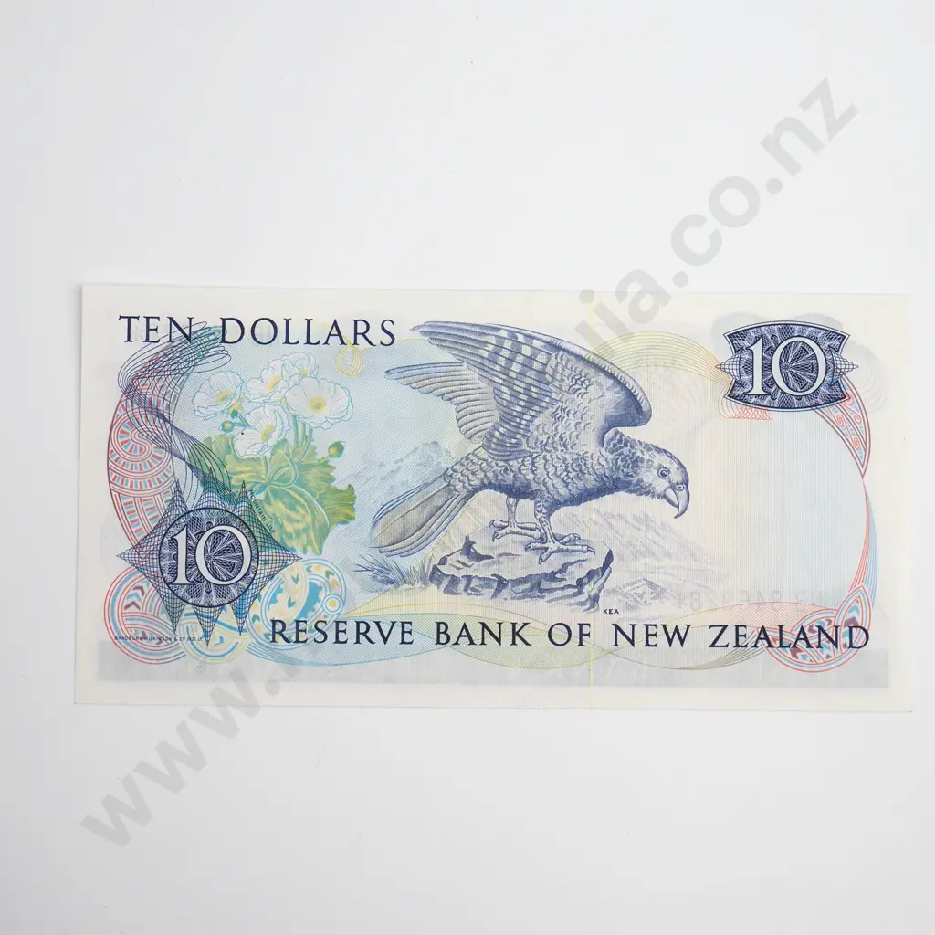 Russell Star Note 10 Dollars Banknote, ND(1985-89), P.172b, Uncirculated, CV $300 Image 1++