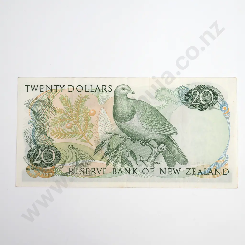 Wilks 20 Dollars Banknote, Prefix BB, Very Fine, CV $90 Image 1++