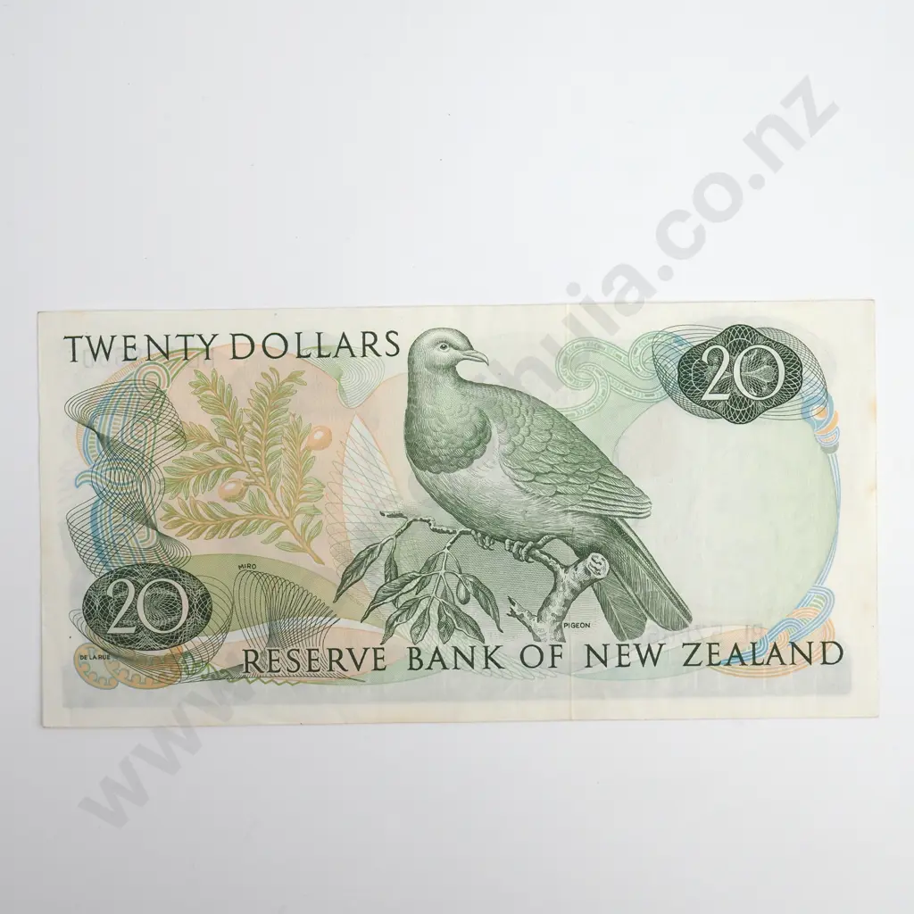 Wilks 20 Dollars Banknote, Prefix BL (Last Prefix), Extremely Fine, CV $450 Image 1++