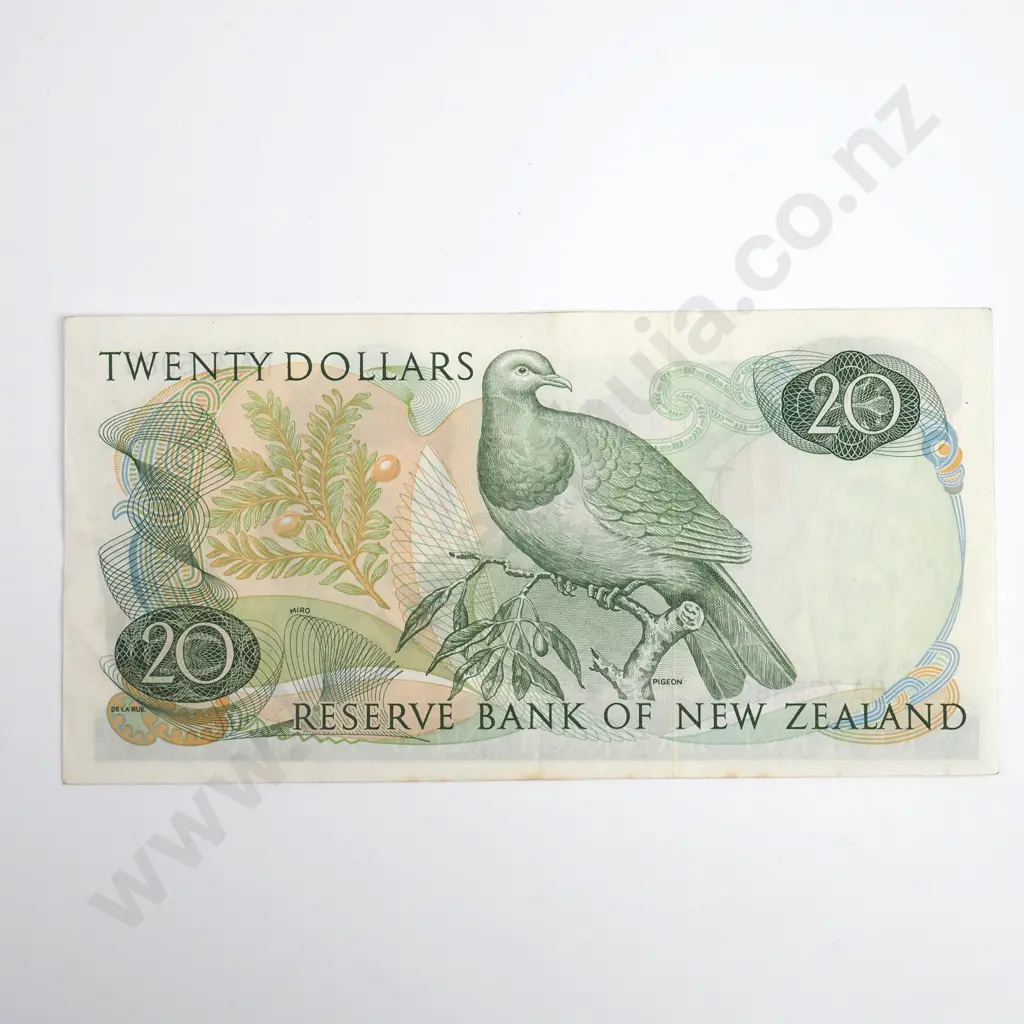 Wilks 20 Dollars Banknote, Prefix BA, Very Fine, CV $90 Image 1++