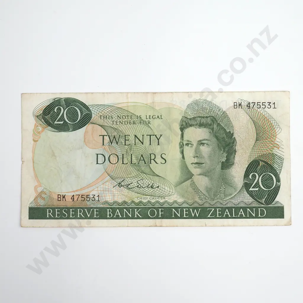 Wilks 20 Dollars Banknote, Second to Last Prefix Image 1++
