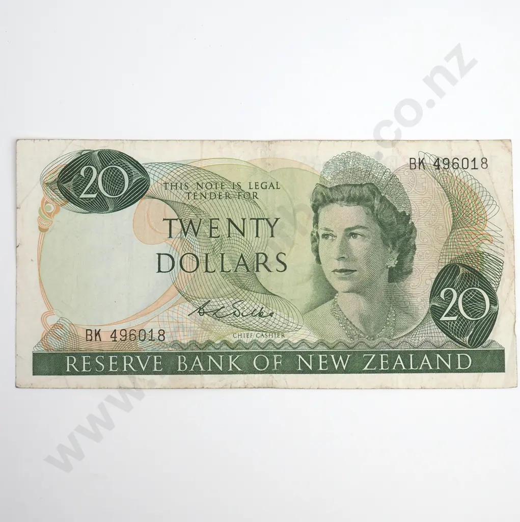 Wilks 20 Dollars Banknote Image 1++