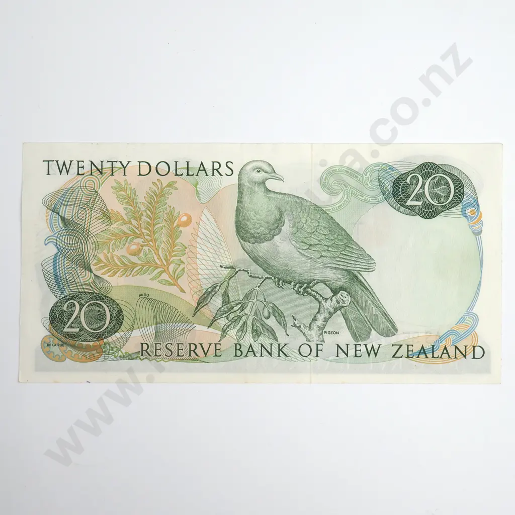 Wilks 20 Dollars Banknote, Prefix AS (1st Prefix), Extremely Fine, CV $450 Image 1++
