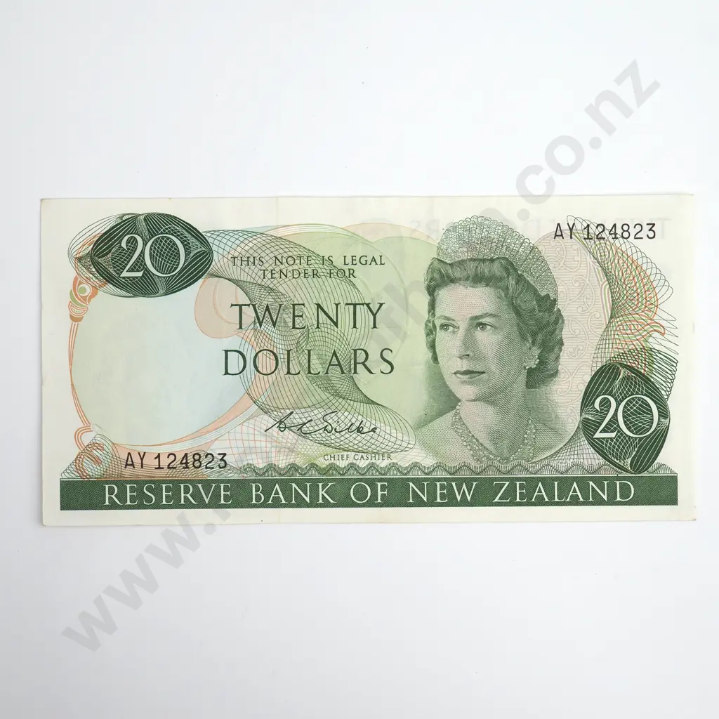 Wilks 20 Dollars Banknote, Prefix AY, Extremely Fine, CV $175 Image 1++