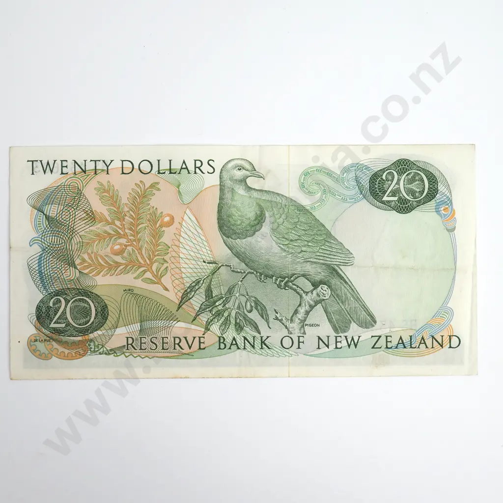Knight 20 Dollars Banknote, Prefix BS (1st Prefix), Very Fine, CV $150 Image 1++