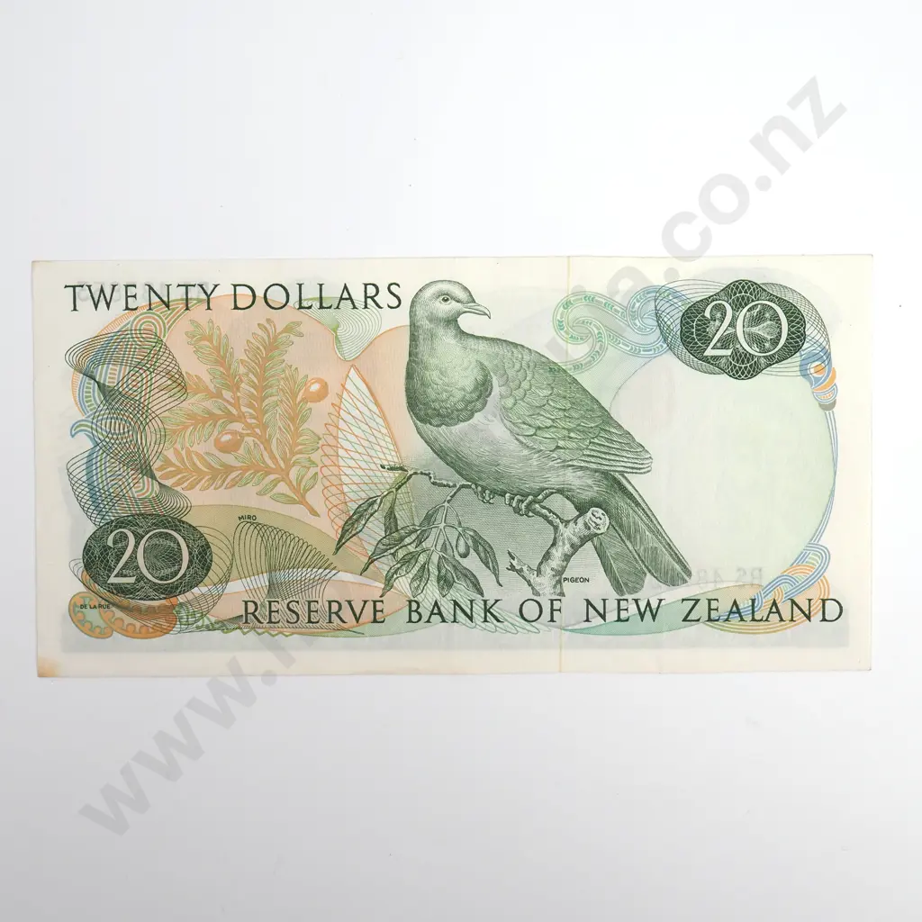 Knight 20 Dollars Banknote, Prefix BS (1st Prefix), Almost Uncirculated, CV $450 Image 1++