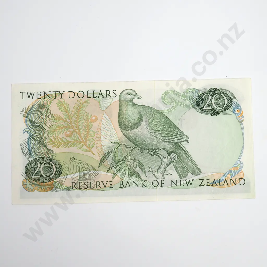 Hardie 20 Dollars Banknote, Last Prefix, ND(1977-81), P.167d, Good Extremely Fine, CV $350 Image 1++