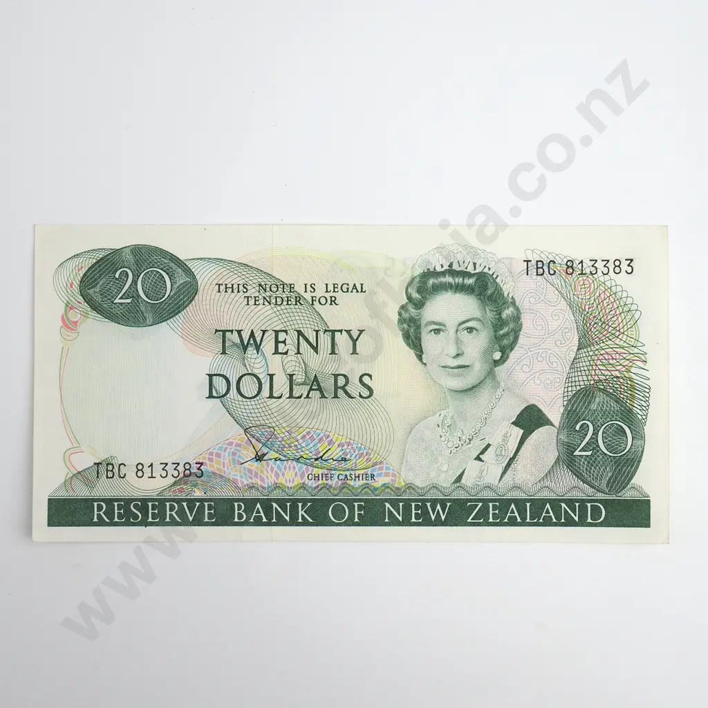 Hardie Type II 20 Dollars Banknote, Prefix TBC, Uncirculated, CV $150 Image 1++