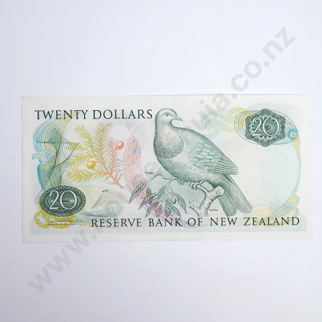 Russell 20 Dollars Banknote, Prefix THG, Uncirculated, CV $140 Image 1++