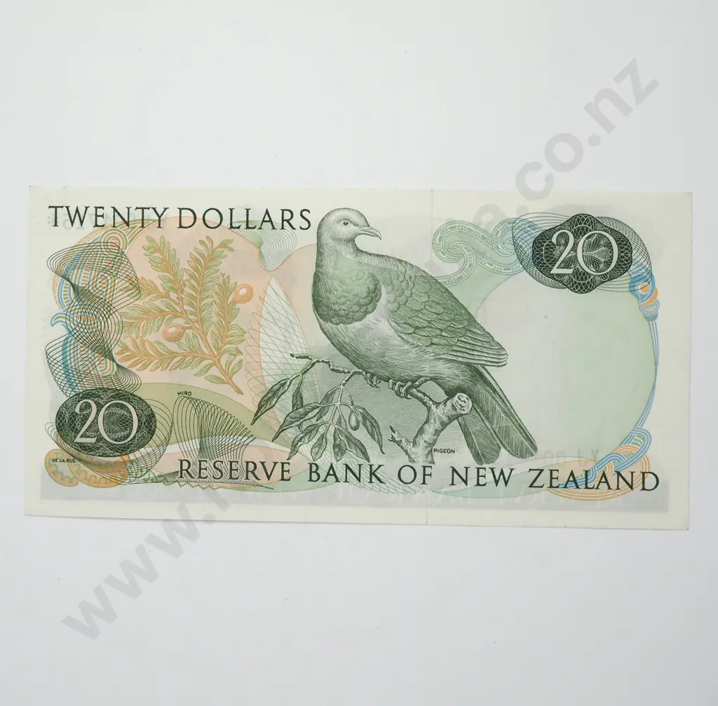 Wilks Star Note 20 Dollars Banknote, Prefix YJ, ND(1968-75), P.167b, Uncirculated, CV $1500 Image 1++