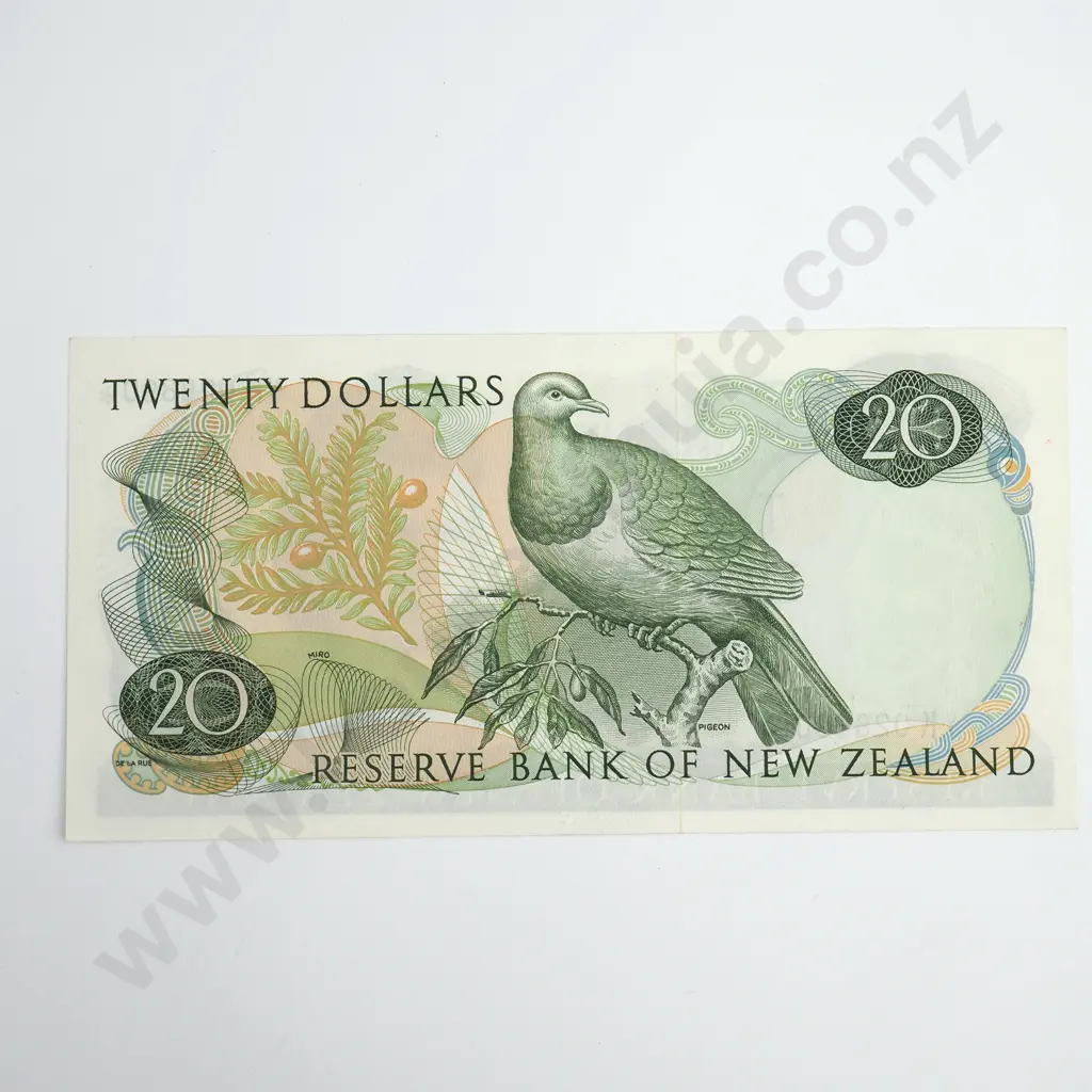 Hardie Star Note 20 Dollars Banknote, Prefix YK, ND(1977-81), P.167d, Almost Uncirculated, CV $1500 Image 1++