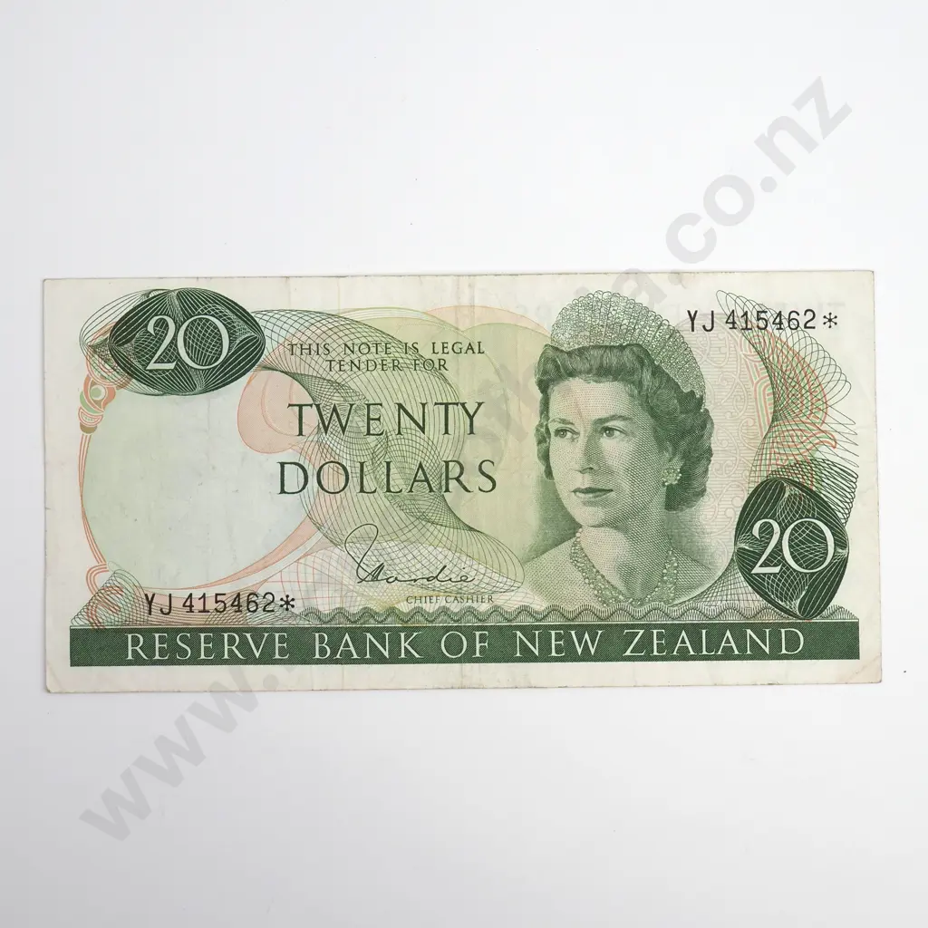 Hardie Type I Star Note 20 Dollars Banknote Image 1++