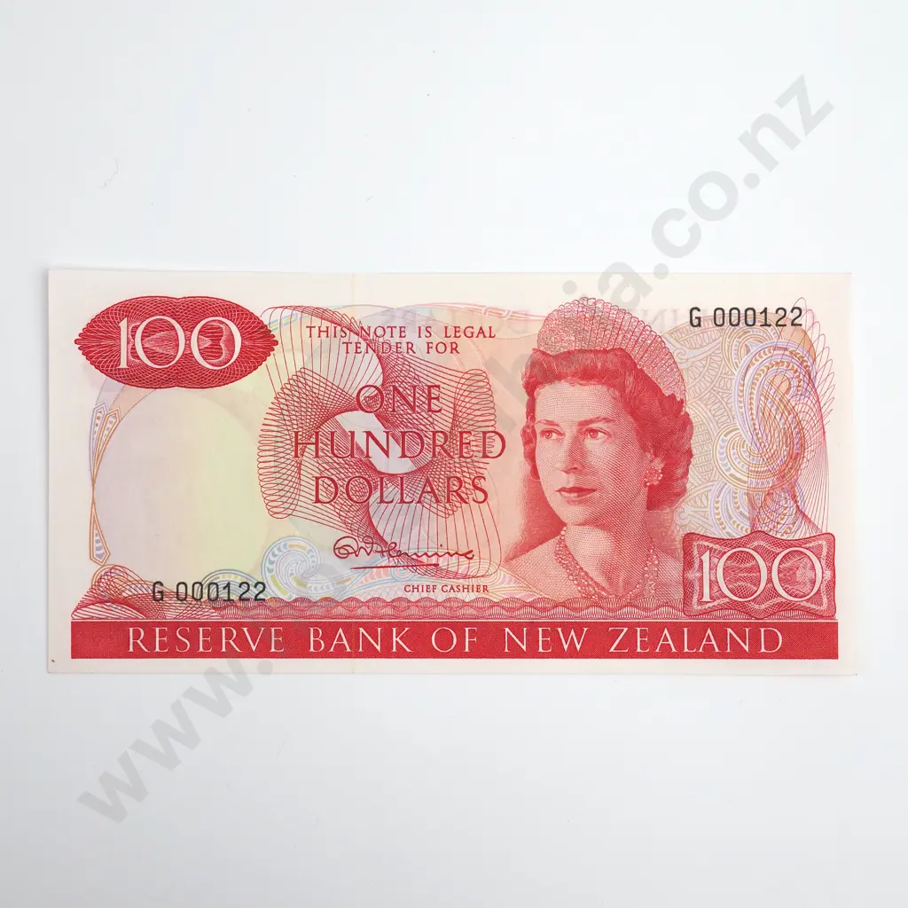 Fleming 100 Dollars Banknote, ND(1967-68), P.168a, Uncirculated, CV $3250 Image 1++